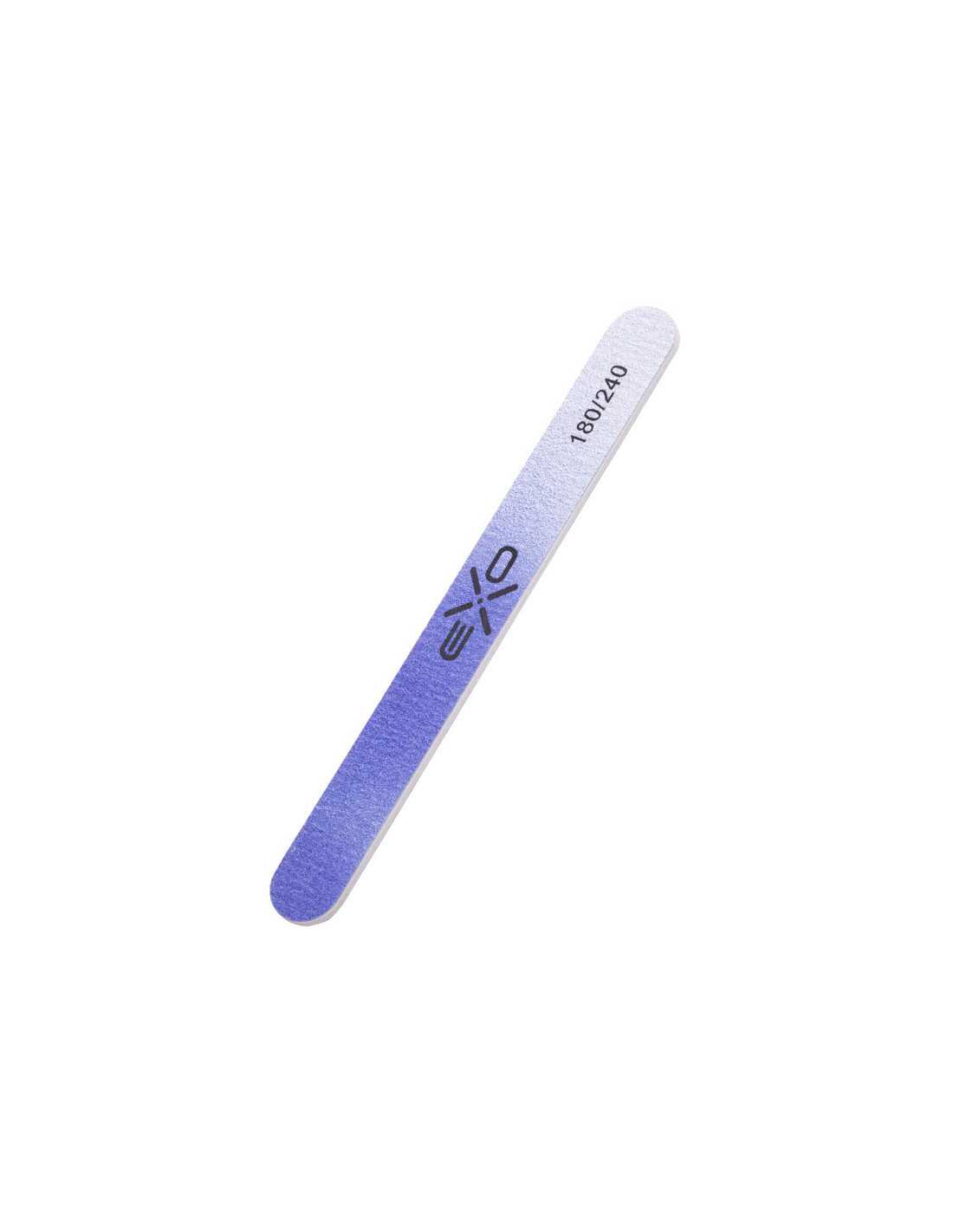 Exo 180/240 Straight Nail File 10 Pieces Color