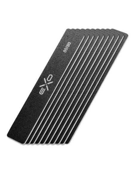 Lime à ongles droite large Exo 80/80 10 pcs.
