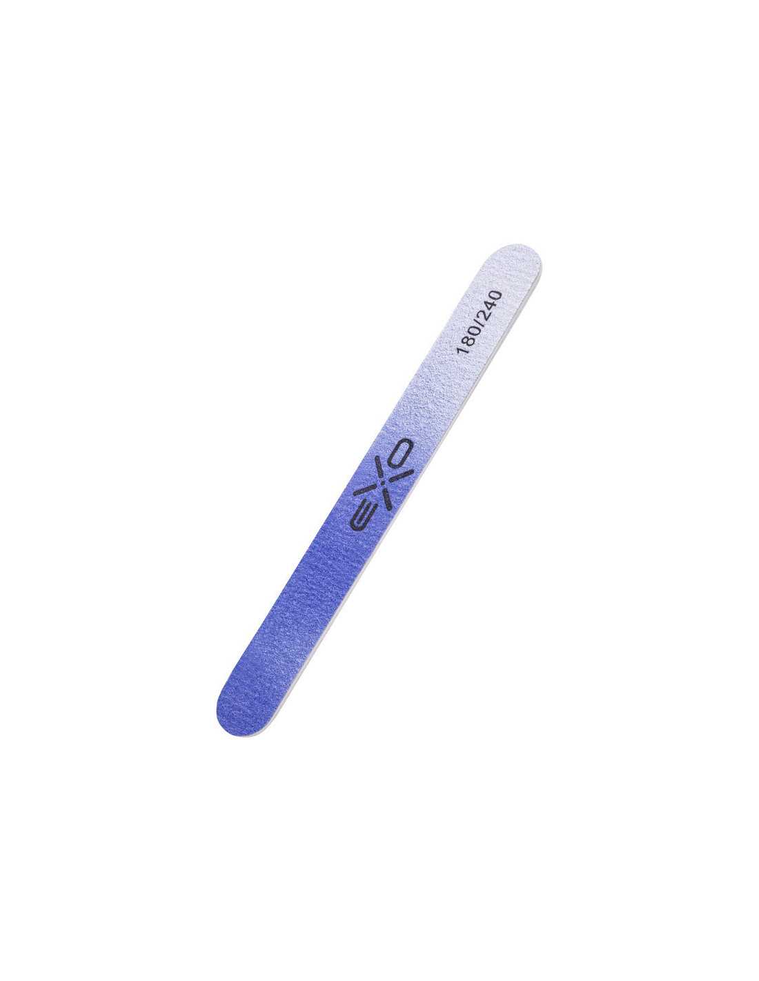 Exo 180/240 Straight Nail File 1 Piece Safe Pack Color