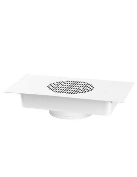 Absorbeur de poussière intégré, blanc 