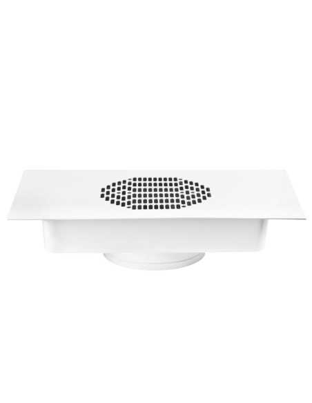 Absorbeur de poussière intégré, blanc 