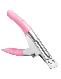 Guillotine chromée rose