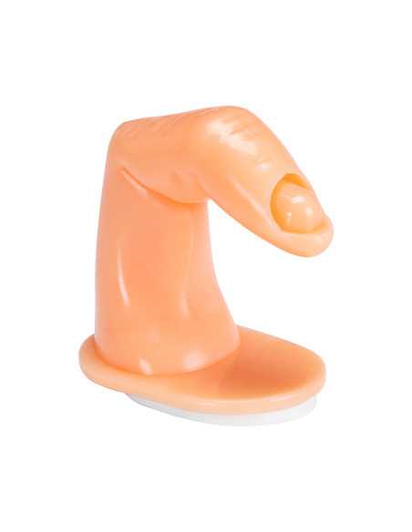Training finger for exercises on tips