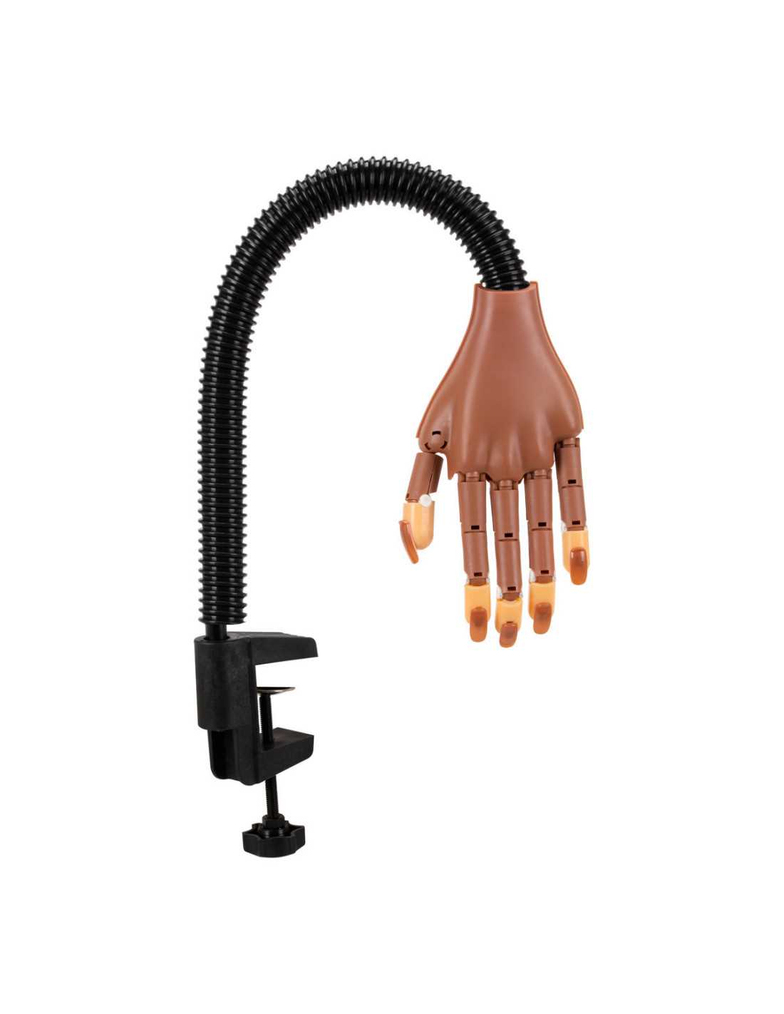 Práctica de la palma de la mano aprendiendo puntas de uñas de manicura 95