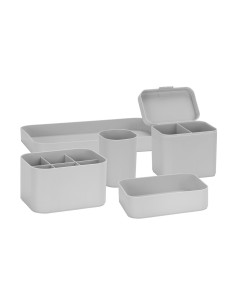 Ein Set mit Schreibtisch-Organizer-Behältern 2