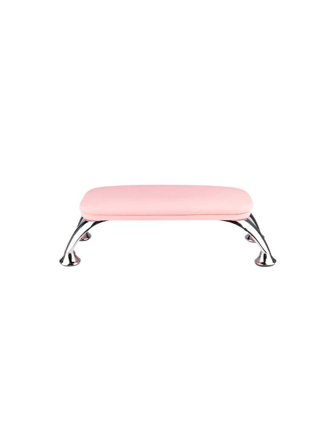 Reposapiés de manicura rosa