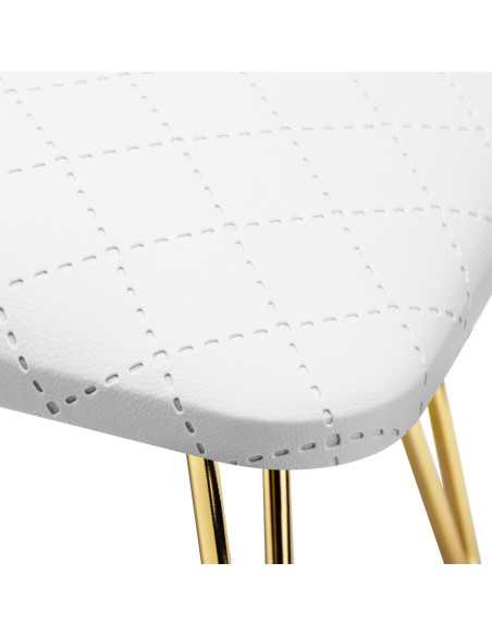 Manicuresteun 6-M goud witte schoppen