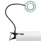 Lampe Table Manucure LED anneau serpent noir