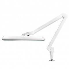 Lampada da officina a LED Elegante 801-l con morsa regolabile intensità della luce bianca