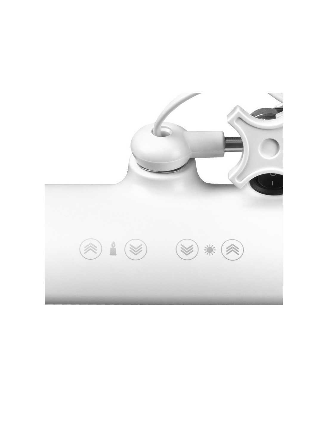 Elegant LED workshop lamp 801-TL with clamp intensity and white light color