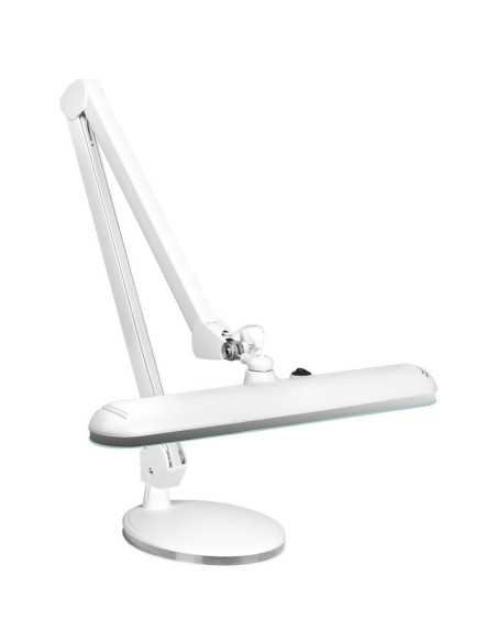 Lampe d'atelier led Elegante 801-s avec base blanche standard