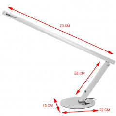 Bureaulamp Slim 20W aluminium