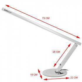 Lampada da scrivania Slim 20W in alluminio 2