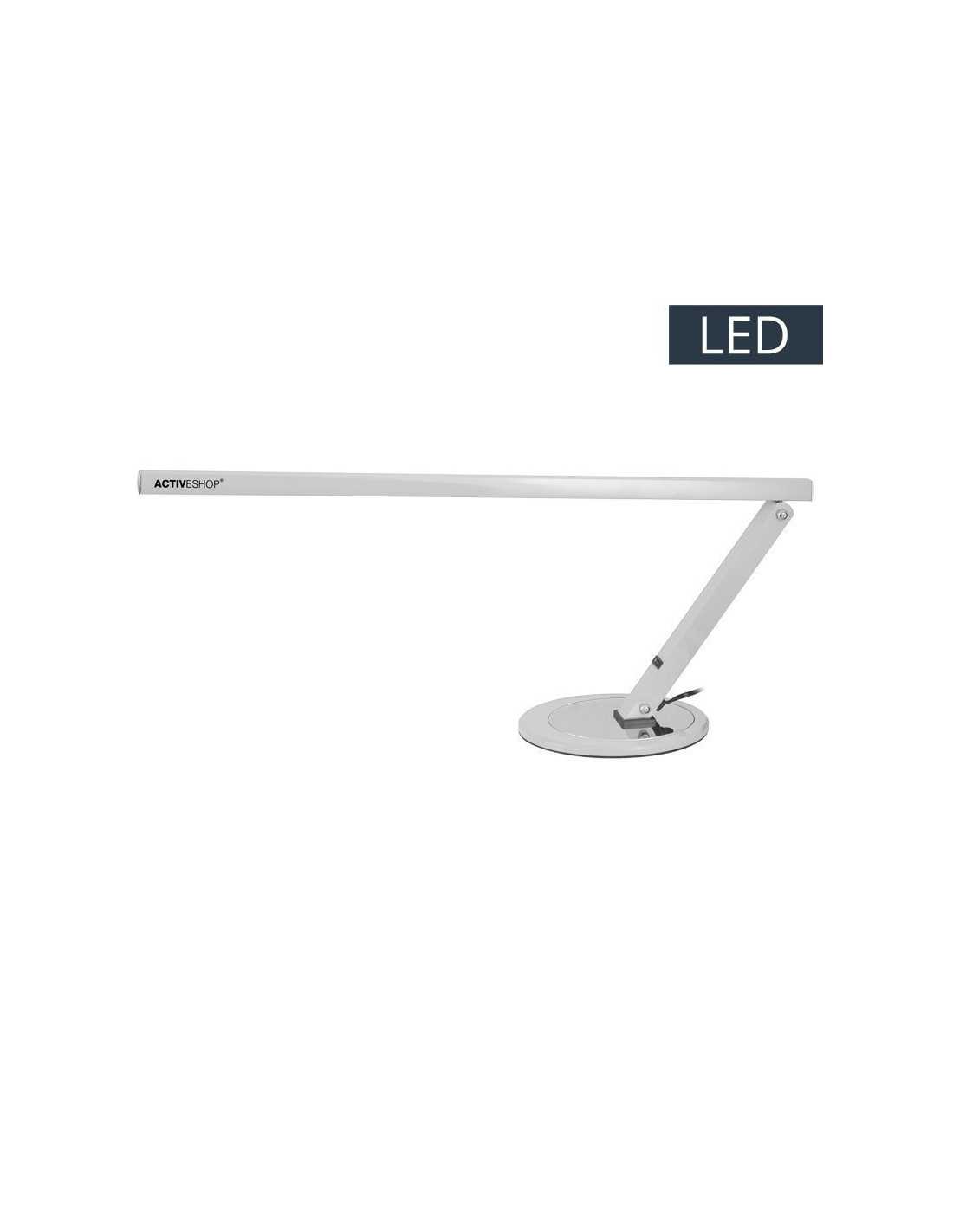 Slim LED aluminum desk lamp