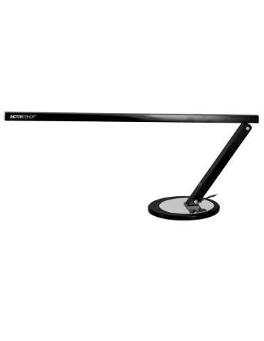 Schlanker 20-W-Maniküretisch aus Aluminium – SCHWARZ