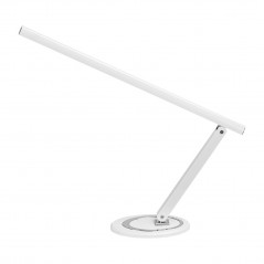 All4light weiße schlanke LED-Schreibtischlampe