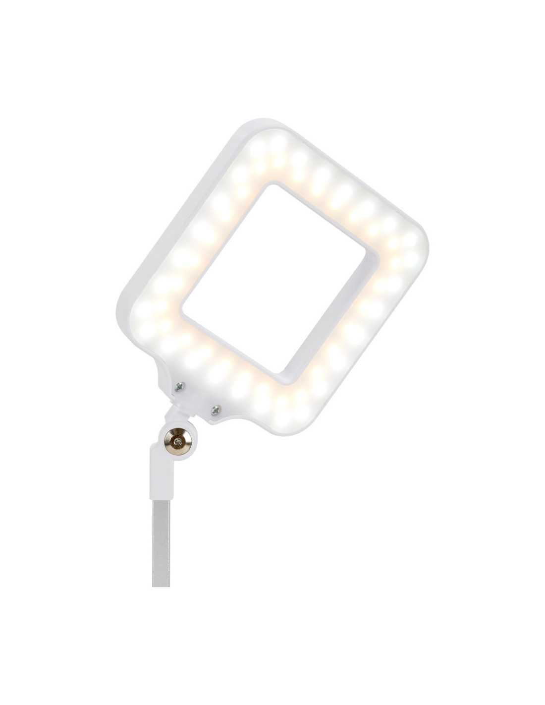 Elegante lámpara de escritorio LED cuadrada 804