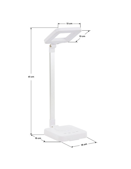 Lampe de bureau Elegante led carré 804