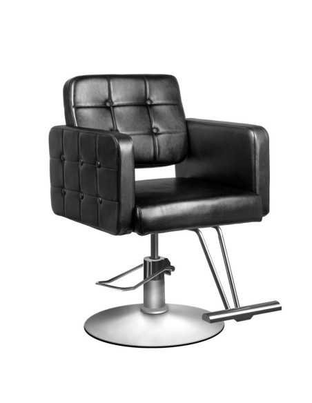 CALABRIA BLACK HAIRDRESSING CHAIR