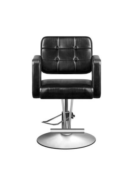 SILLÓN DE PELUQUERÍA CALABRIA NEGRO 
