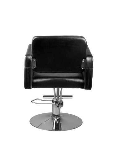 Fauteuil coiffure calabre noir carré {attributes}
