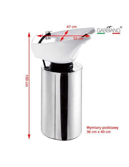 Colonne de lavage eden-rock chrome 