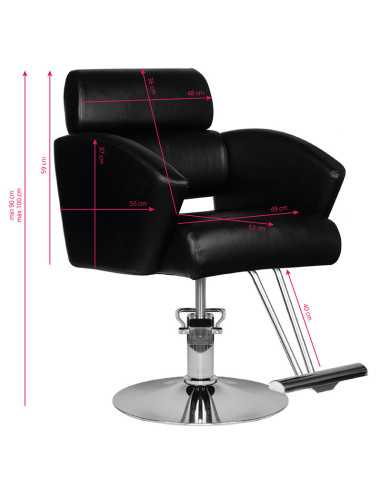 Sedia styling accera nera 