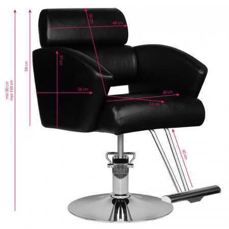 Styling stoel accera zwart 
