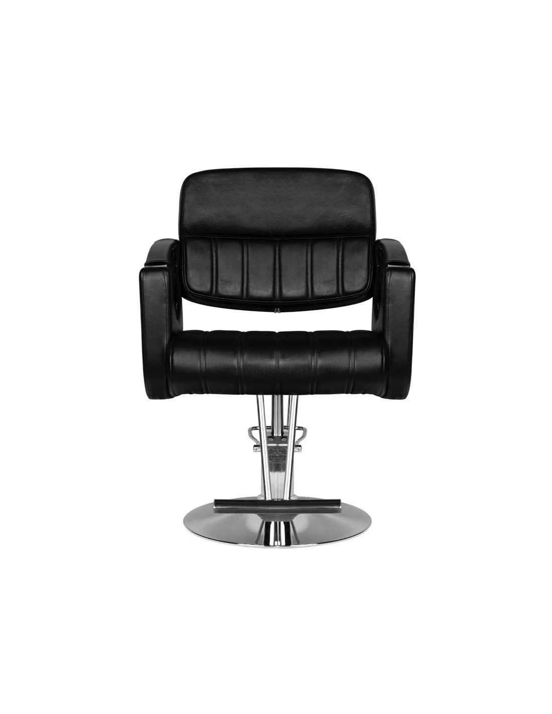 Rovigo black hairdressing chair {attributes}