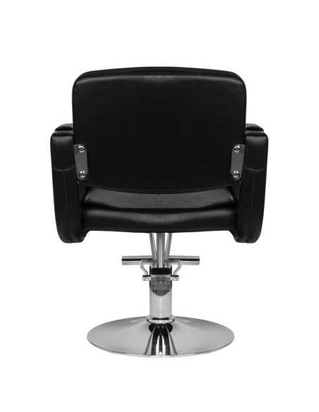 Fauteuil de coiffure rovigo noir 