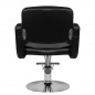 Black rovigo hairdressing chair