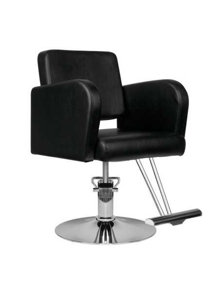 Fauteuil de coiffure raguse noir 
