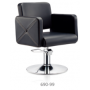 Fauteuil de coiffure brescia noir 