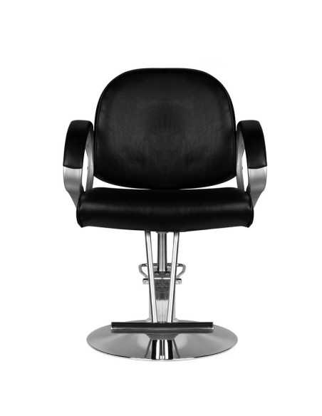 Fauteuil de coiffure spezia noir 