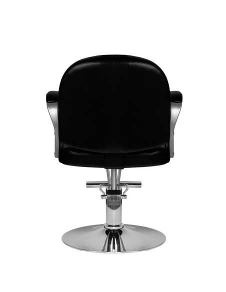 Fauteuil de coiffure spezia noir 