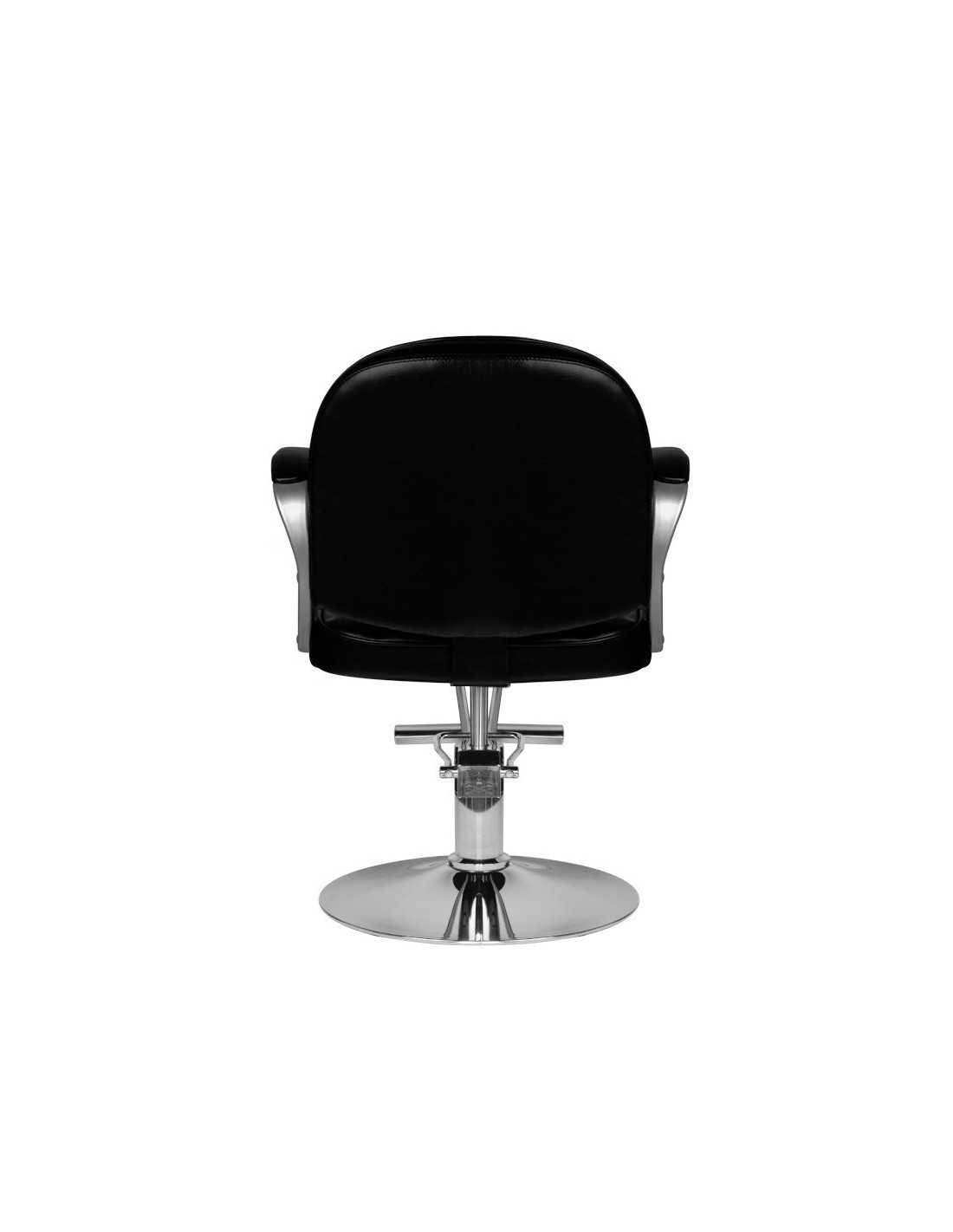 Spezia black hairdressing chair {attributes}