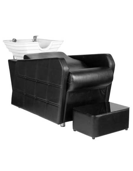 Bac a shampoing arezzo noir 