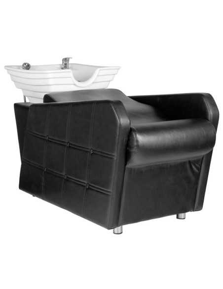 Bac a shampoing arezzo noir 