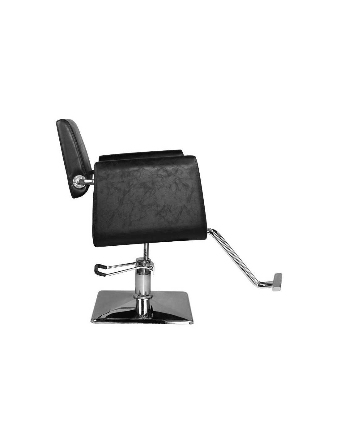 Imperia black hairdressing chair {attributes}