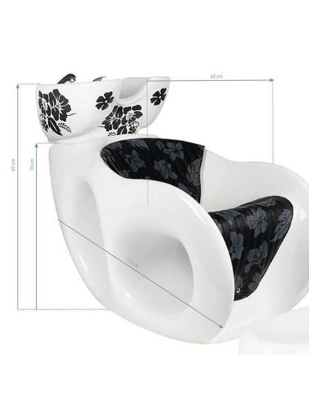 White malvah shampoo tray 