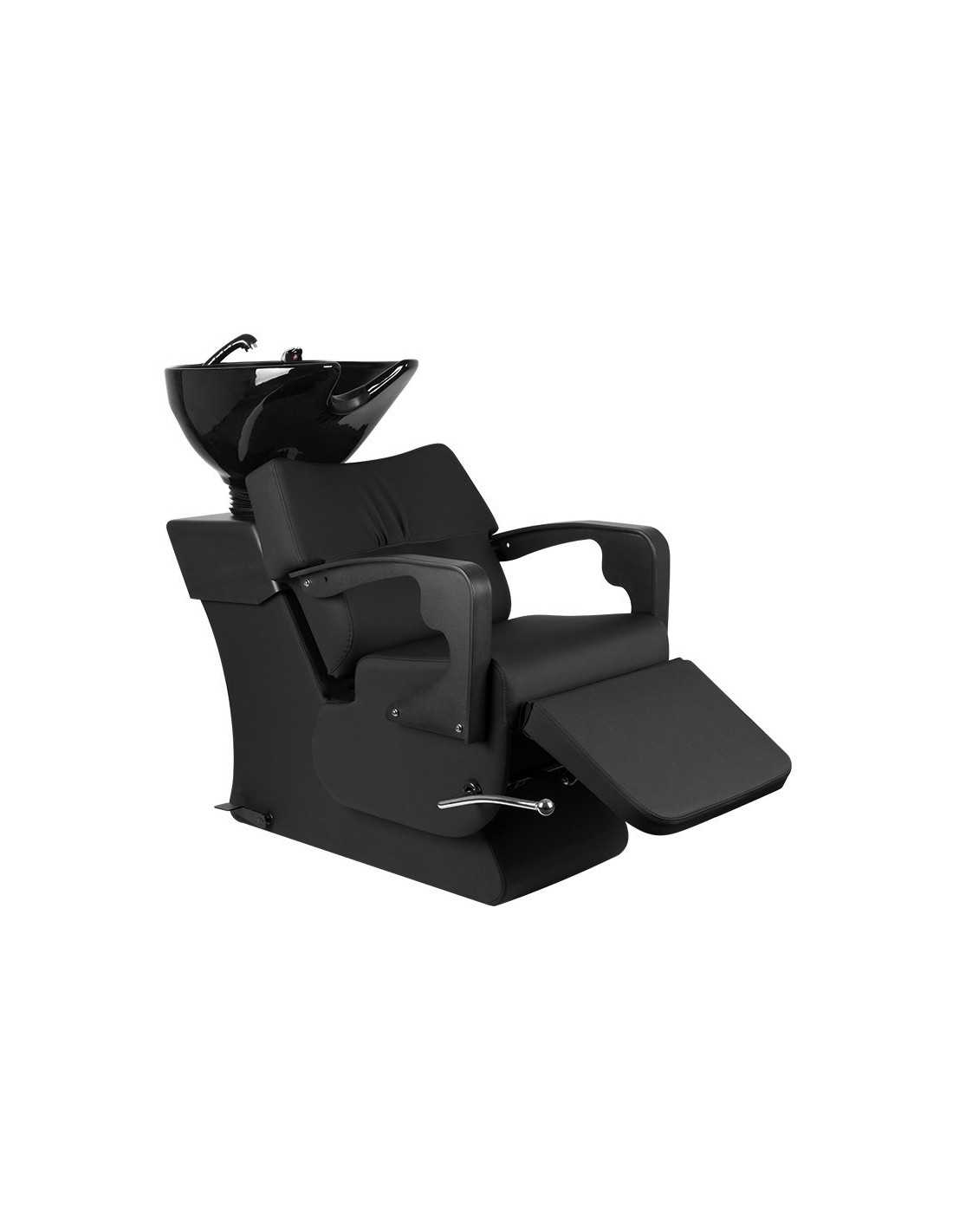 Lavacabezas de peluquería Gabbiano C37 negro ajustable