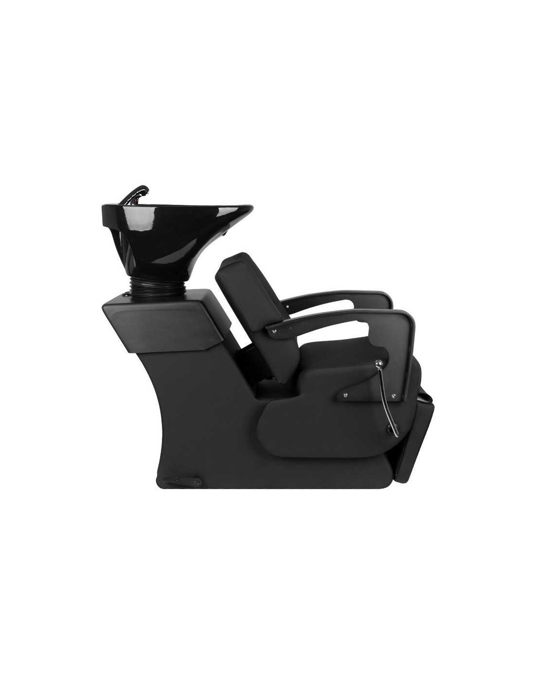 Lavacabezas de peluquería Gabbiano C37 negro ajustable