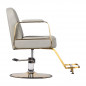 Gabbiano hairdressing chair Acri gold - beige