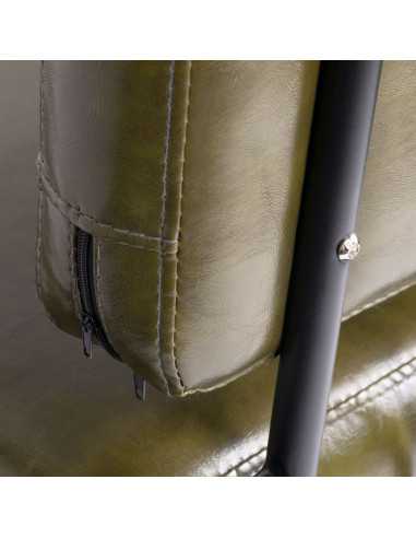 Sedia da parrucchiere Gabbiano Catania Loft verde 