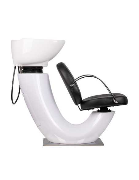 Bac à shampoing Asti noir 