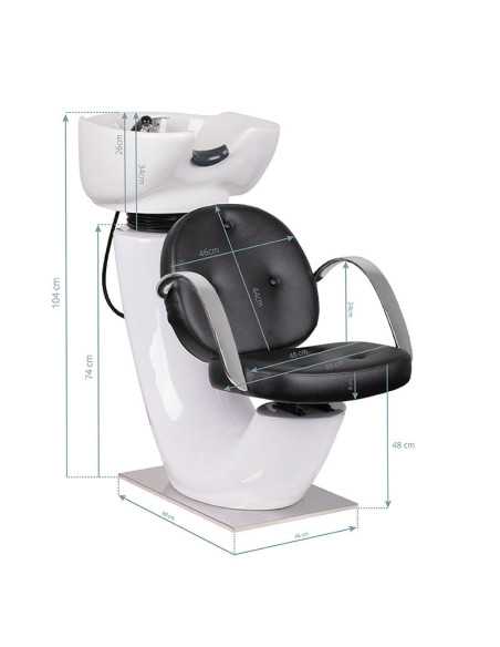 Gabbiano hairdressing wash Asti black 