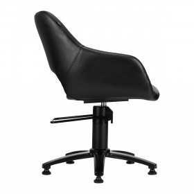 Sillón de peluquería Gabbiano Lima negro  2