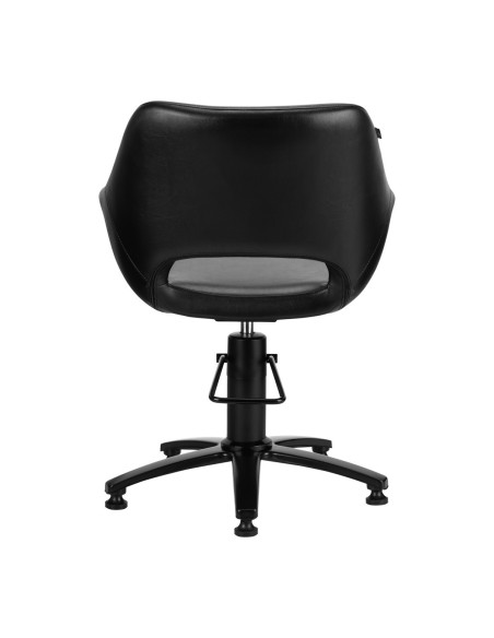 Fauteuil de coiffure gabbiano lima noir {attributes}