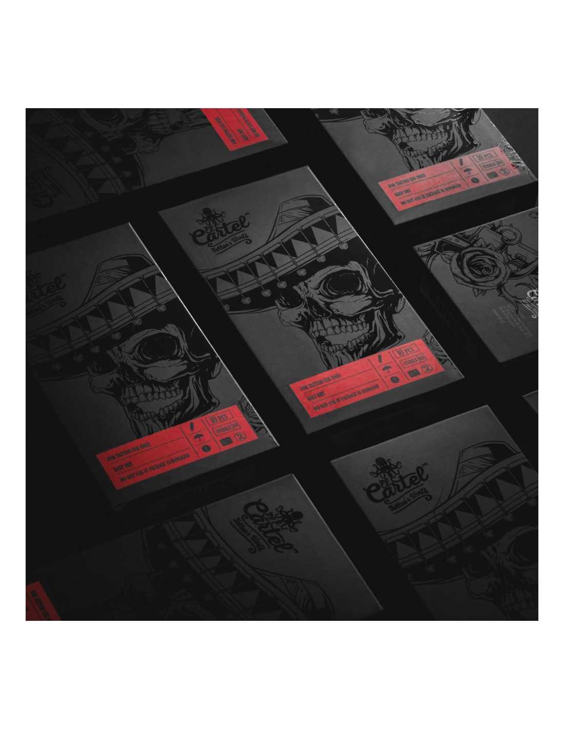 Cartucho para tatuar El Cartel 0.25 11RL Liner 10uds.
