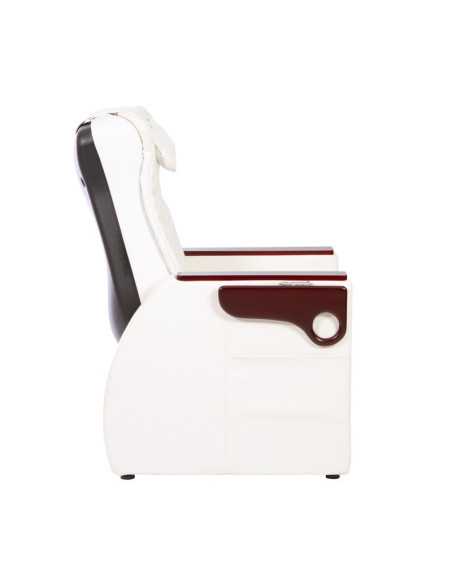 CADEIRA SPA PARA PEDICURA COM MASSAGEM NAS COSTAS AZZURRO 101 BEIGE
